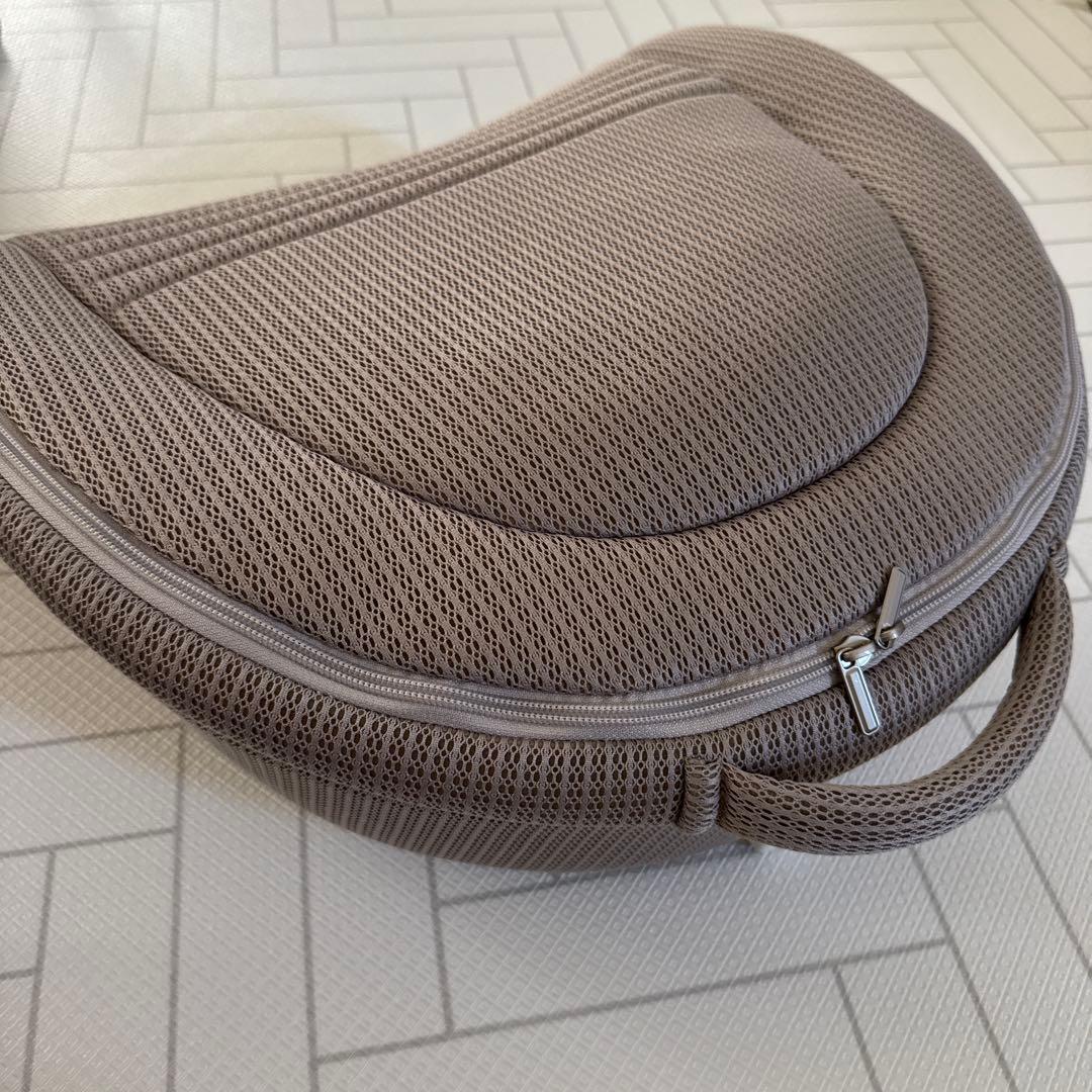 【6/21値下げ】ネオママイズム　ベビーベッドインベッド　グレー メッシュ