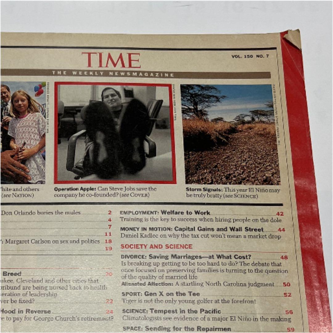 TIME スティーブジョブズ表紙号