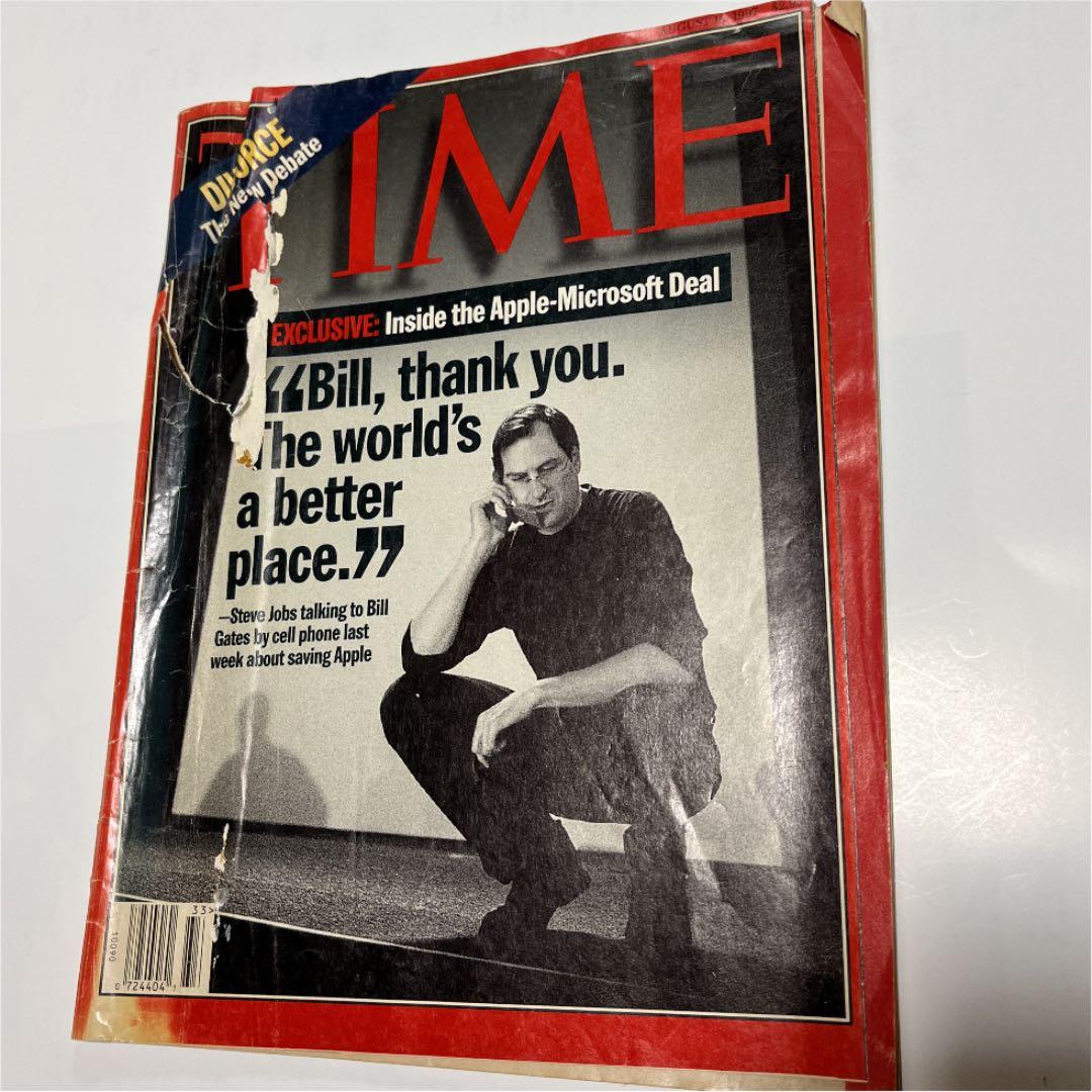 TIME スティーブジョブズ表紙号