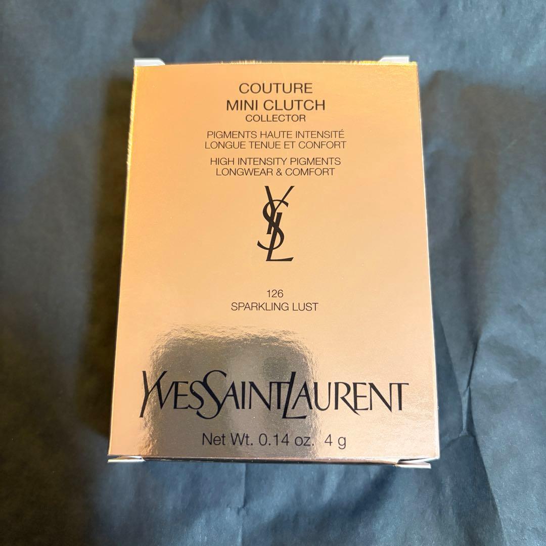 【新品】イヴサンローラン YSL クチュール ミニ クラッチ コレクター 126