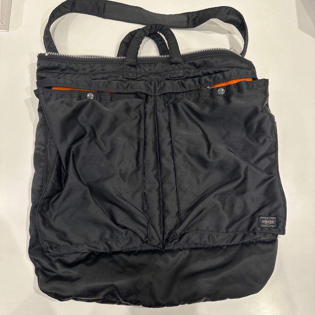PORTER タンカー　旧型TANKER HELMET BAG ブラック