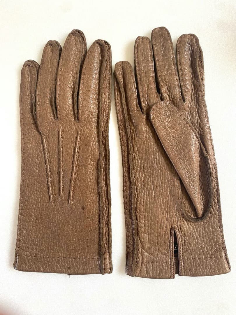 4万 美品 MAZZOLENI マッツォレーニ グローブ 手袋ペッカリーイタリア