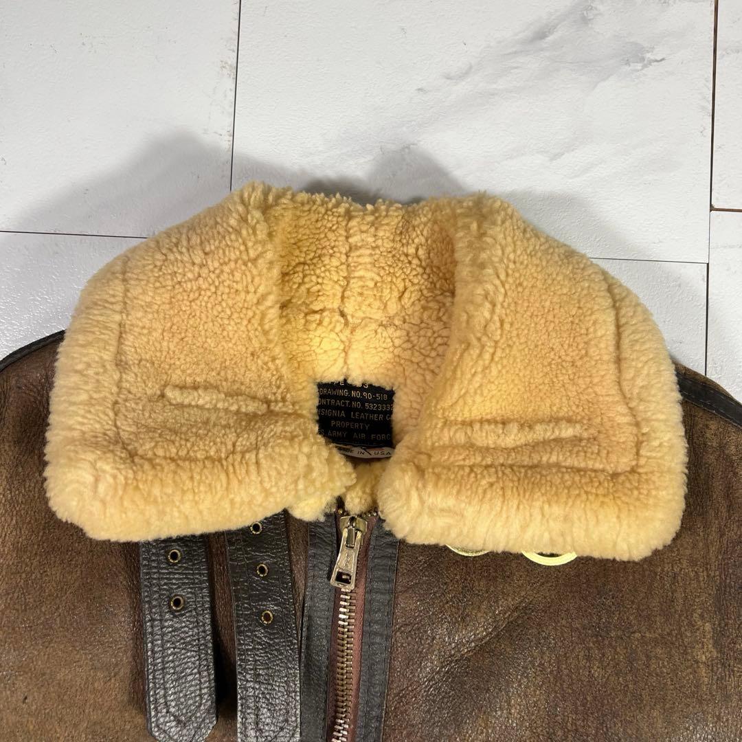 USA製 INSIGNIA LEATHER B-3 フライトジャケット 36