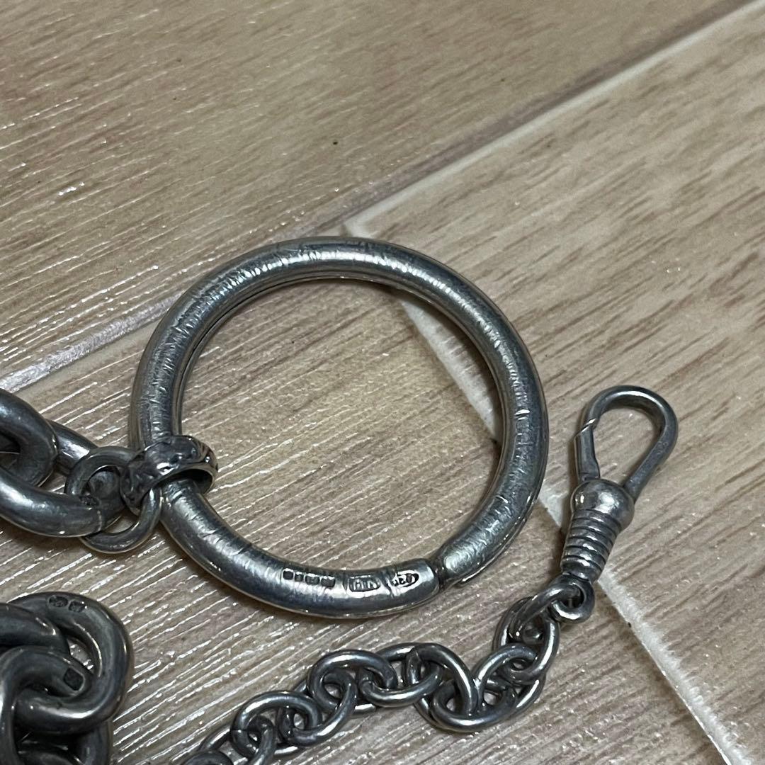 【希少レア】シルバー 925 ウォレットチェーン アメカジ ヴィンテージ