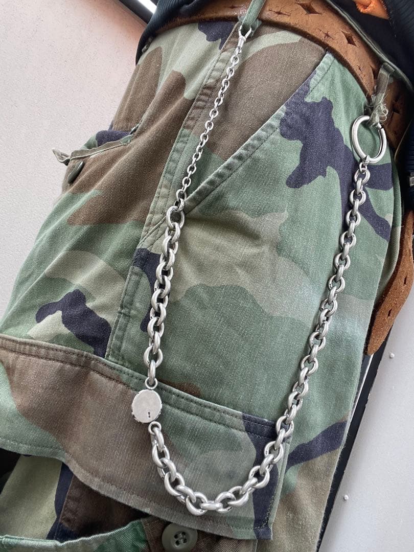 【希少レア】シルバー 925 ウォレットチェーン アメカジ ヴィンテージ