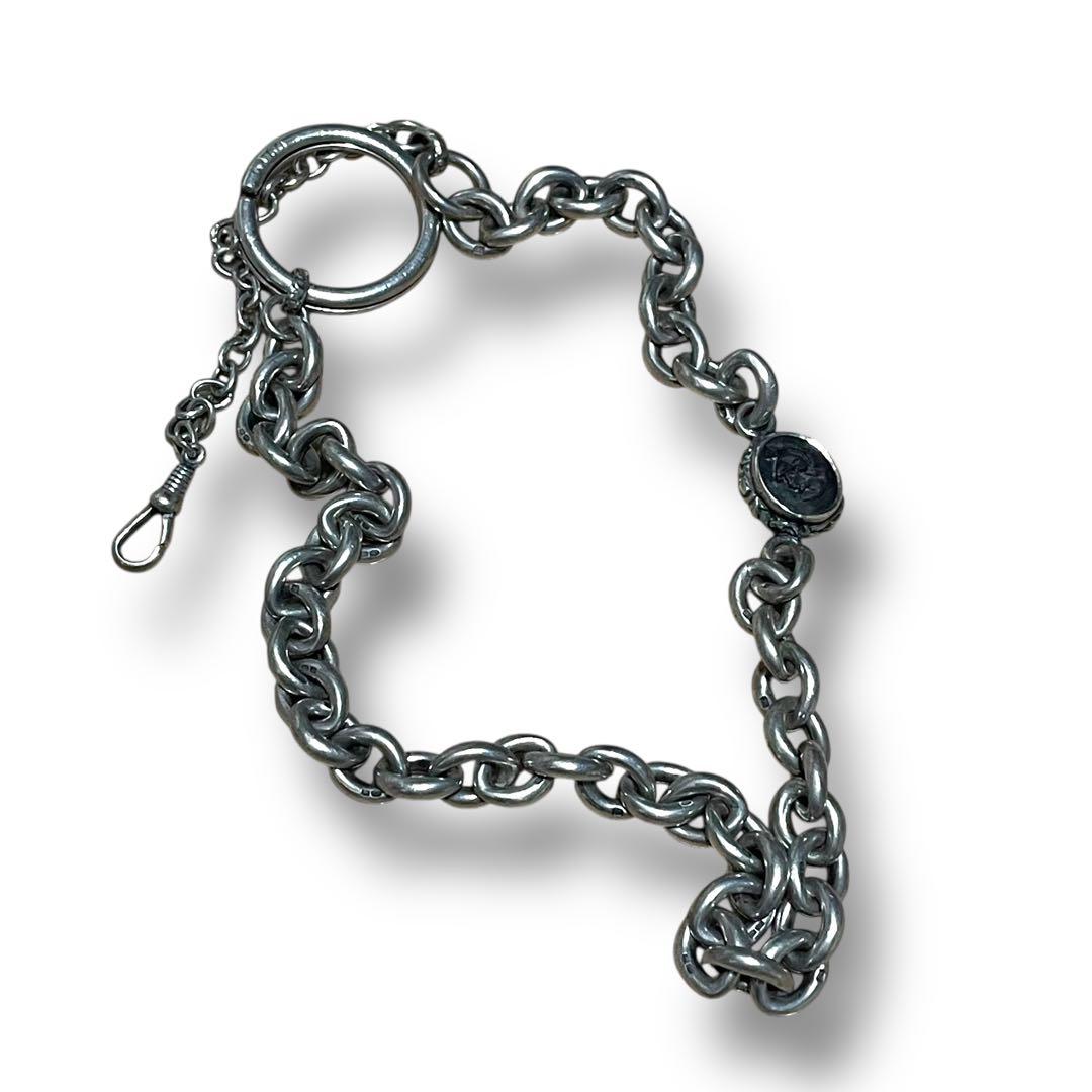 【希少レア】シルバー 925 ウォレットチェーン アメカジ ヴィンテージ