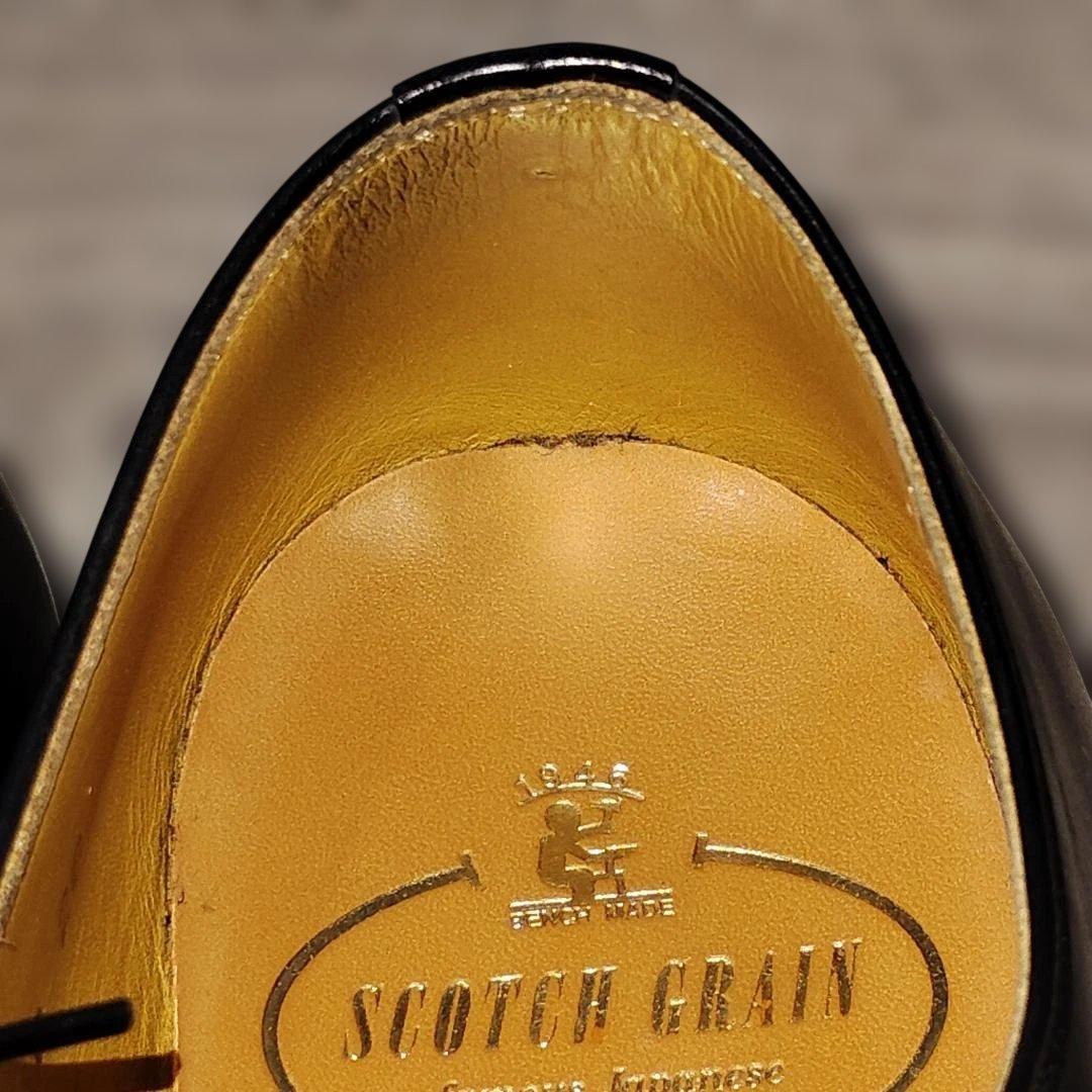 【靴】 SCOTCH GRAIN 26.0 Uチップ 革靴 メンズ 箱付き レア