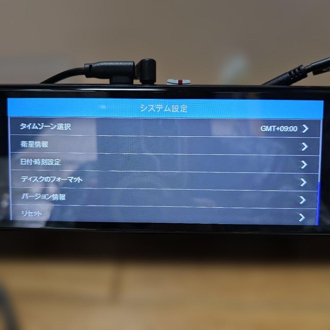 GKU 10インチ 4K 前後同時録画ミラー型ドライブレコーダー