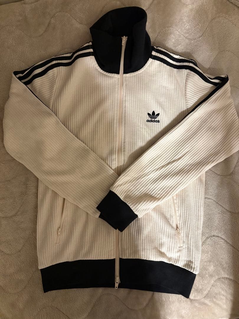 adidas ワッフルベッケンバウアー ジップアップジャージ Mサイズ