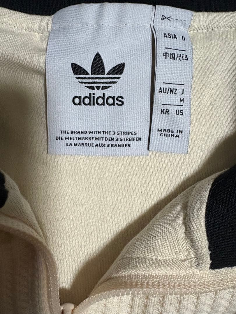 adidas ワッフルベッケンバウアー ジップアップジャージ Mサイズ