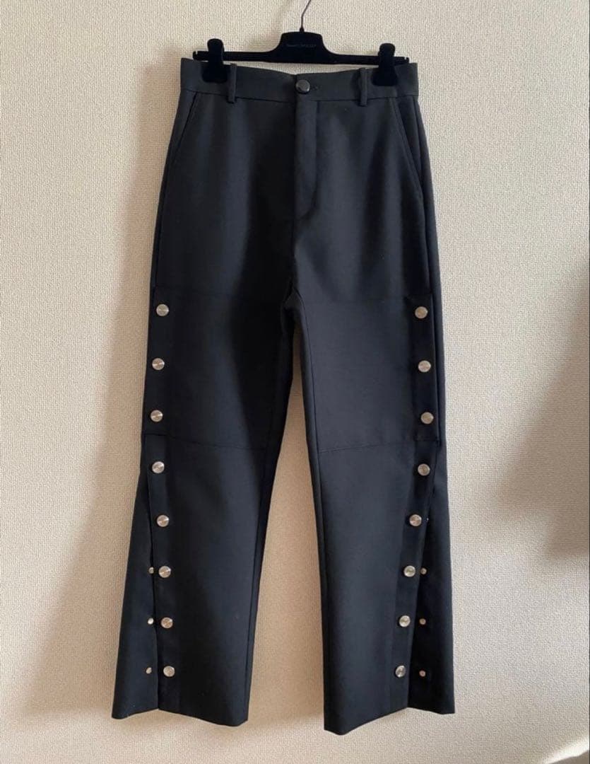 パンツ NAMACHEKO CARISBROOKE TROUSER BLACK