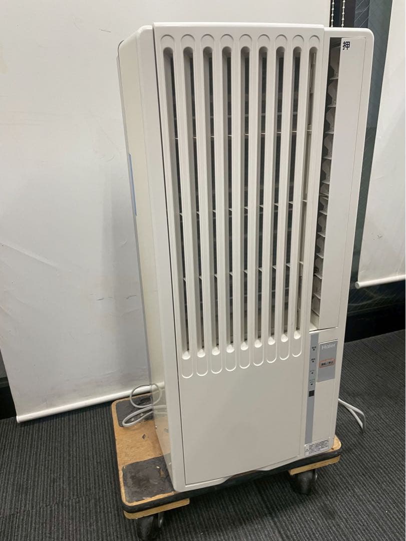 ★格安Haier ウィンドエアコン JA-16P 16年製 枠なし窓用エアコン