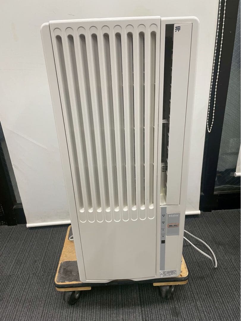 ★格安Haier ウィンドエアコン JA-16P 16年製 枠なし窓用エアコン