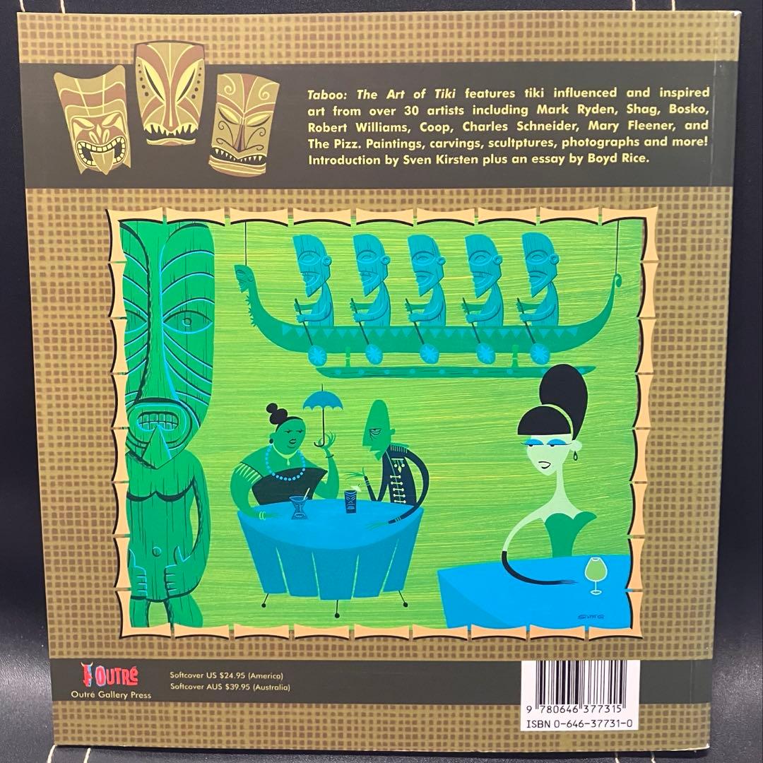 tiki ティキ　TABOO THE ART OF TiKI 画集　洋書