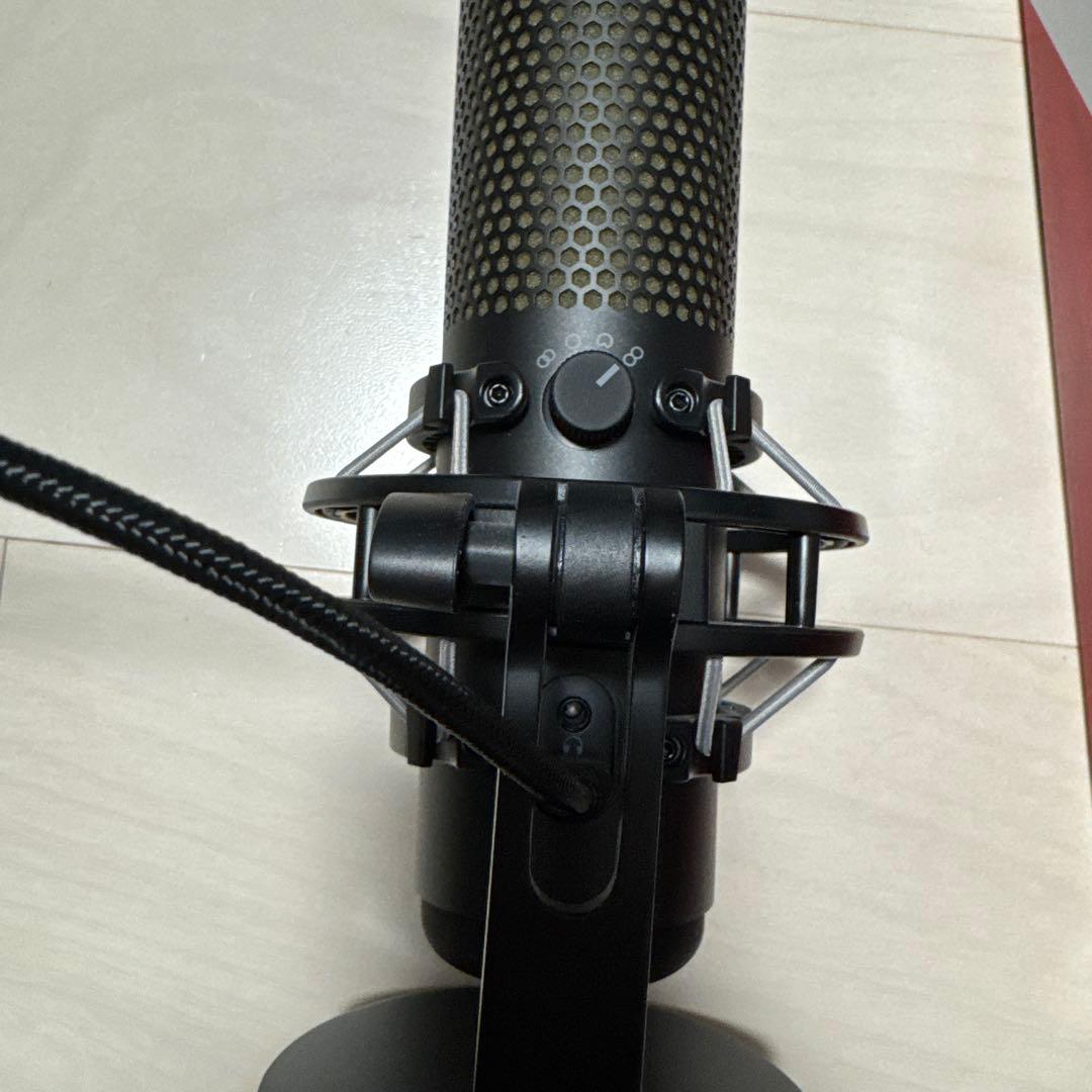HyperX QUADCAST S RGBマイク USB接続