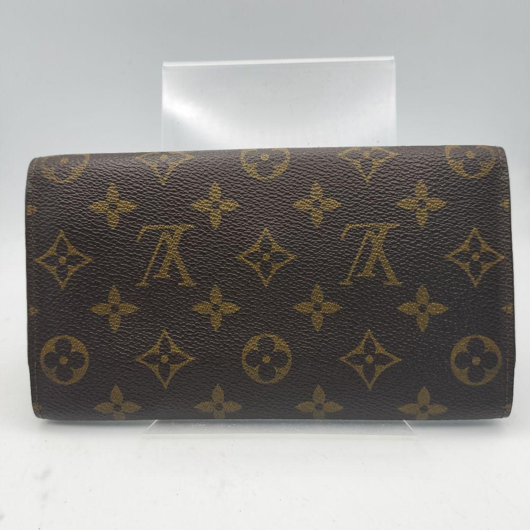 ルイヴィトン　長財布　モノグラム　ポルトトレゾールインターナショナル　ブラウン