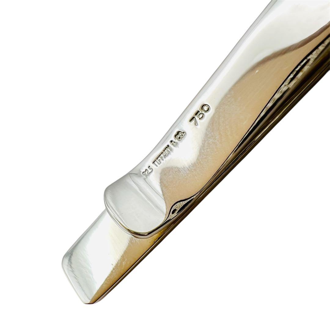 美品　ティファニー　タイピン＆カフス　シルバー　18K 14K