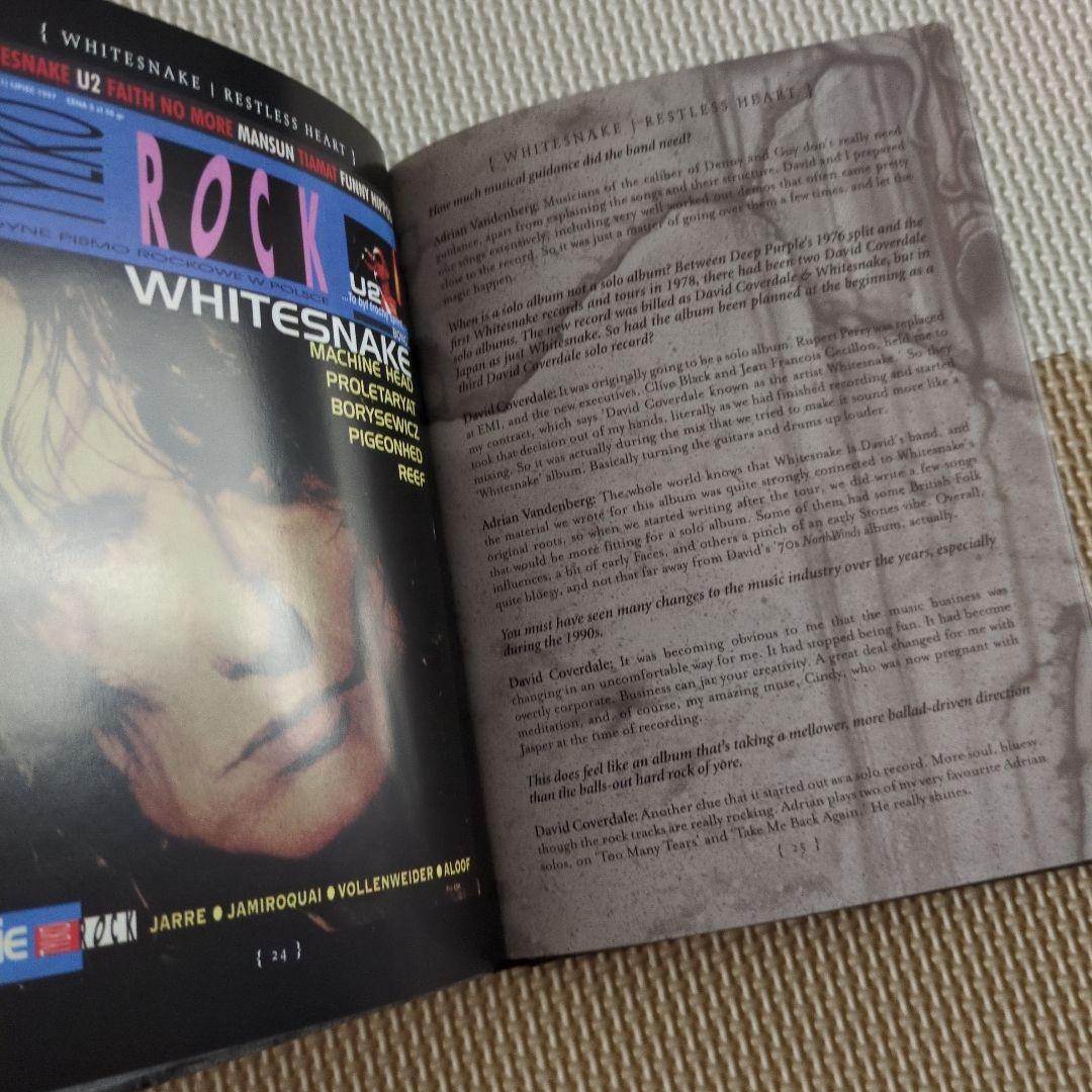 white snake 国内版 restless heart レストレス・ハート