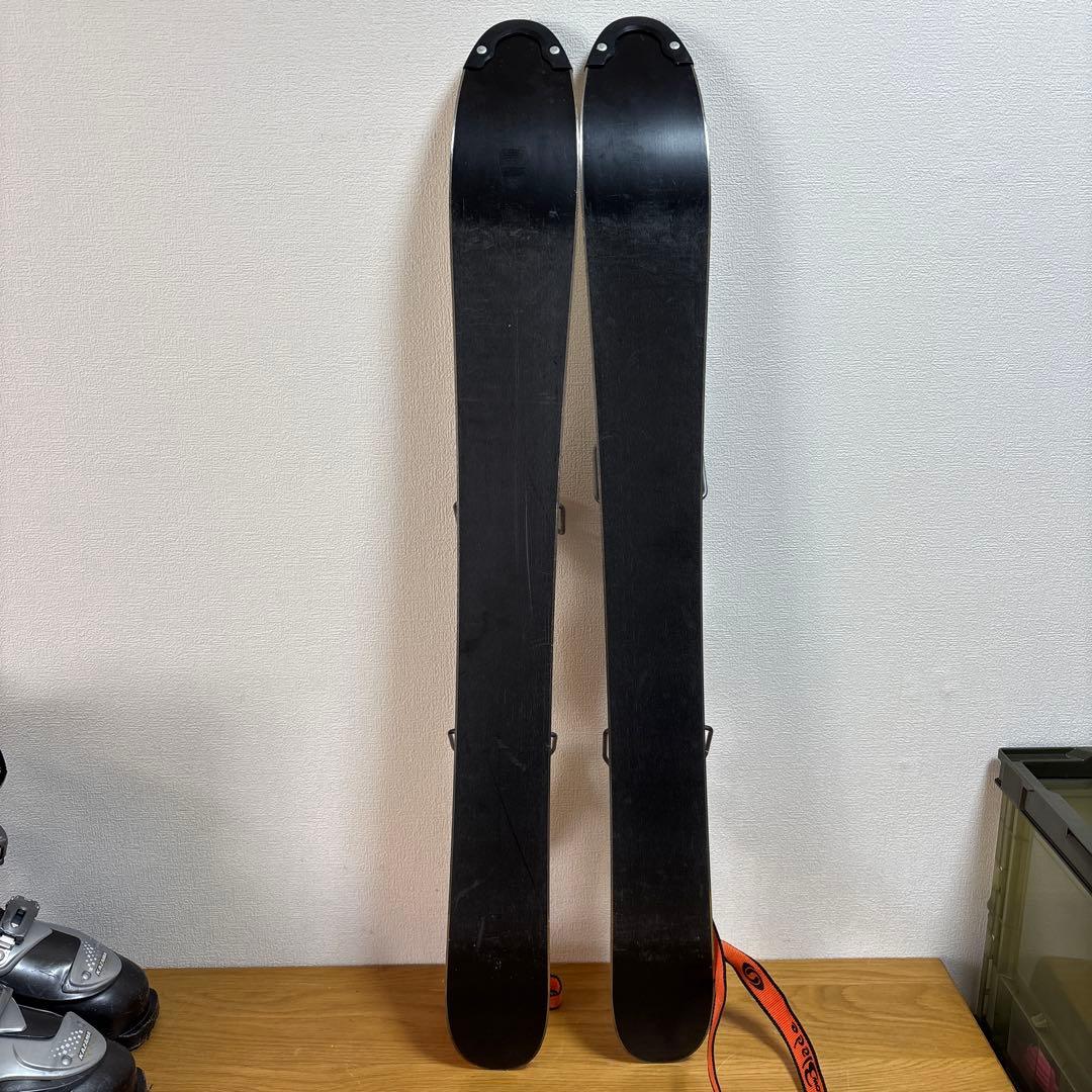 メンズ　SALOMON ショートスキー　ファンスキーセット　27-27.5cm