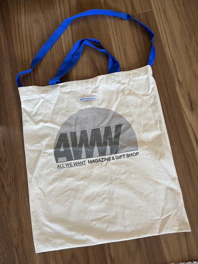 AWW メッセージプリント トートバッグ