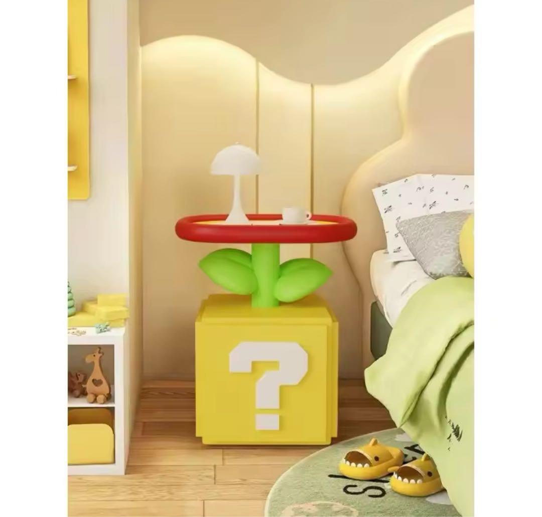 スーパーマリオ　?ボックス　フラワーテーブル　インテリア　特大 　オブジェ