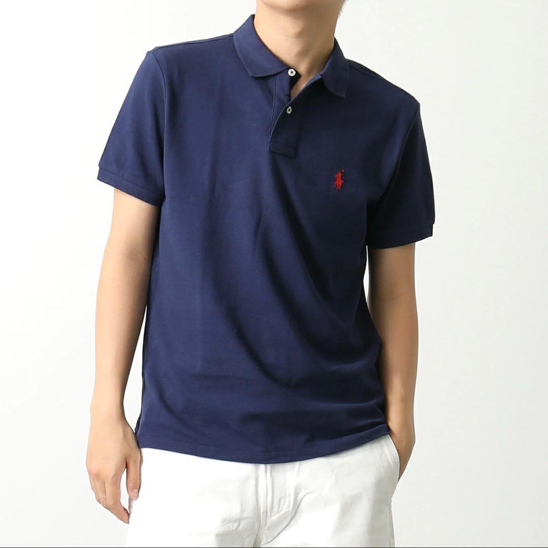 POLO RALPH LAUREN ネイビー ポロシャツ　US Sサイズ