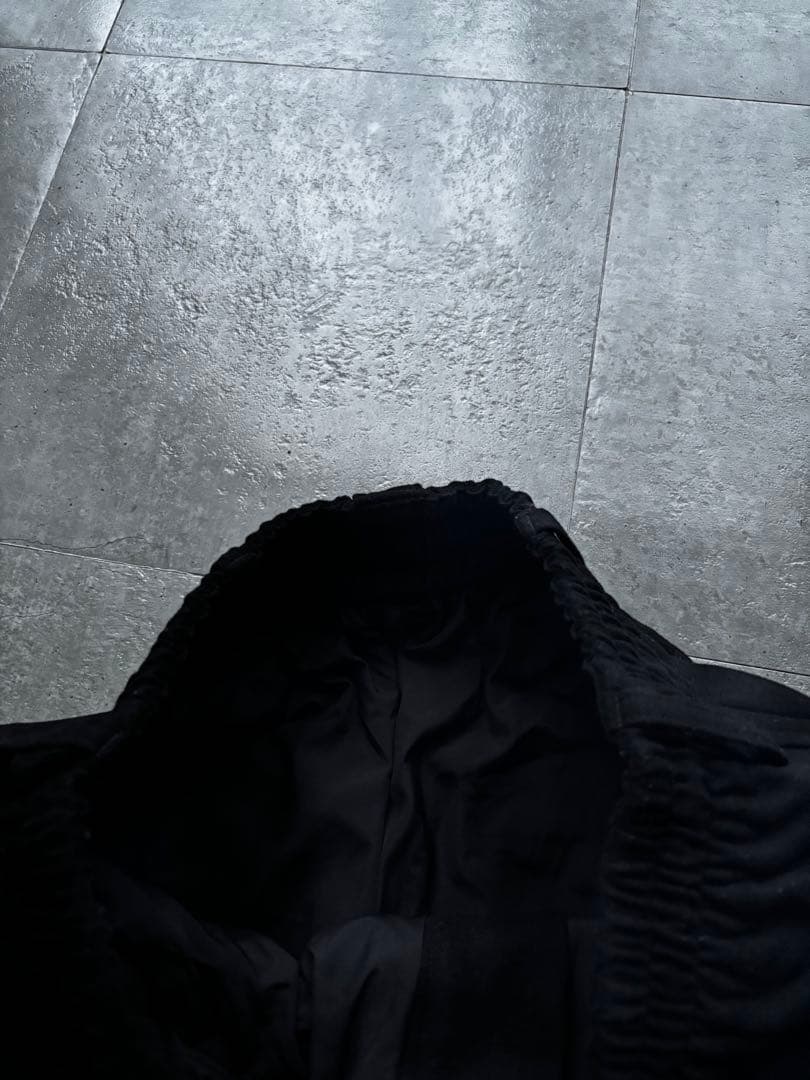 Y-3 ワイスリー ウール フランネル カーゴパンツ　ブラック　XSサイズ