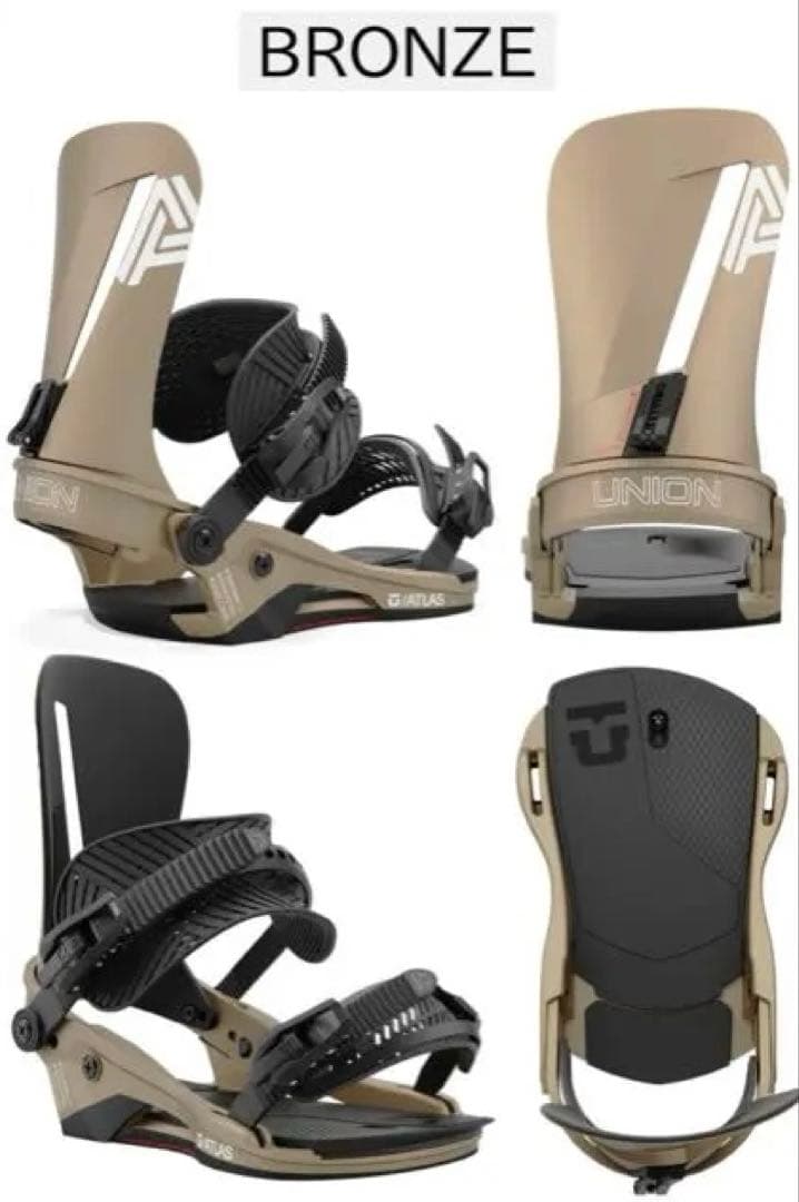 美品24-25UNION ATLAS sizeM BINDING 日本正規品