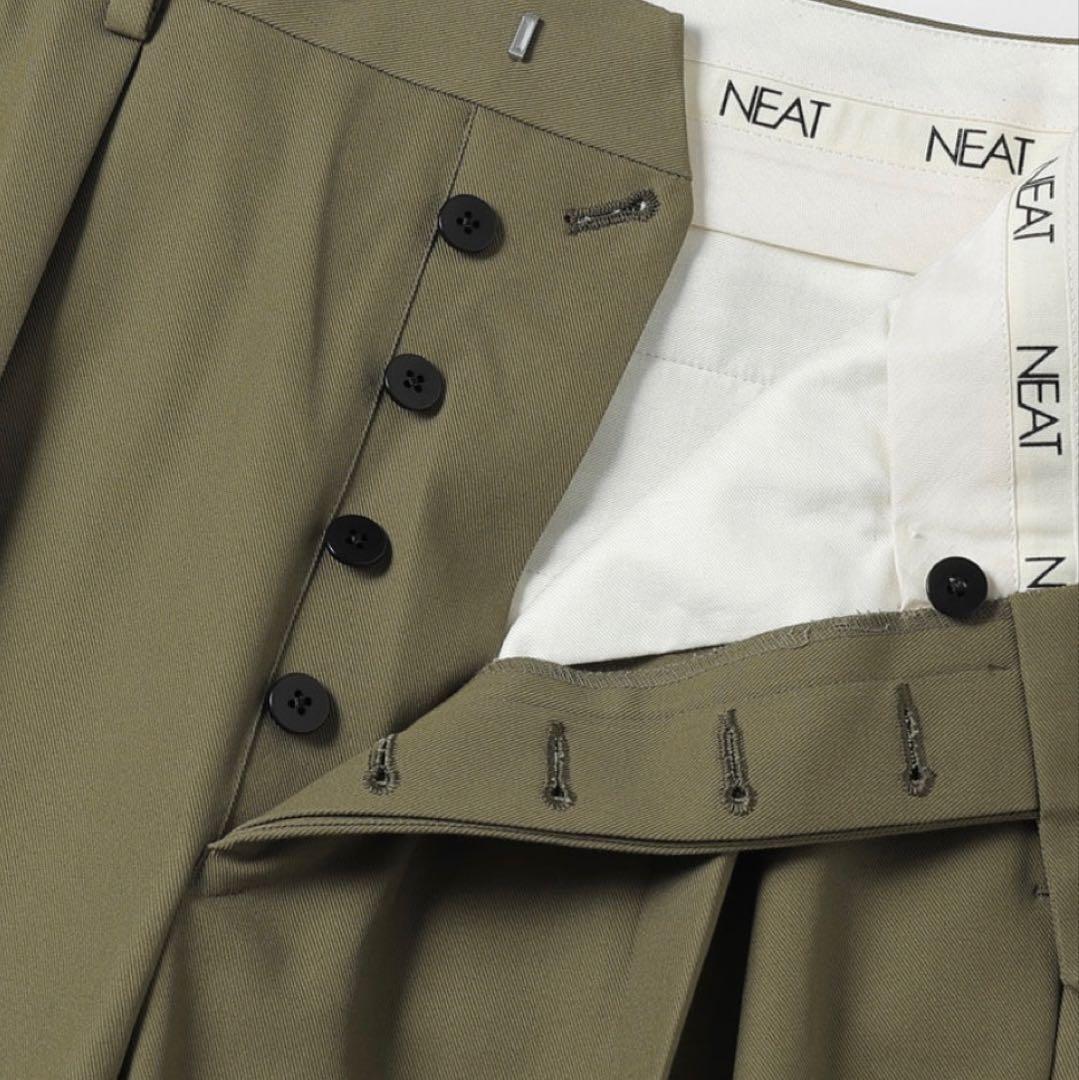 パンツ NEAT Cotton Twill Standard OLIVE 46