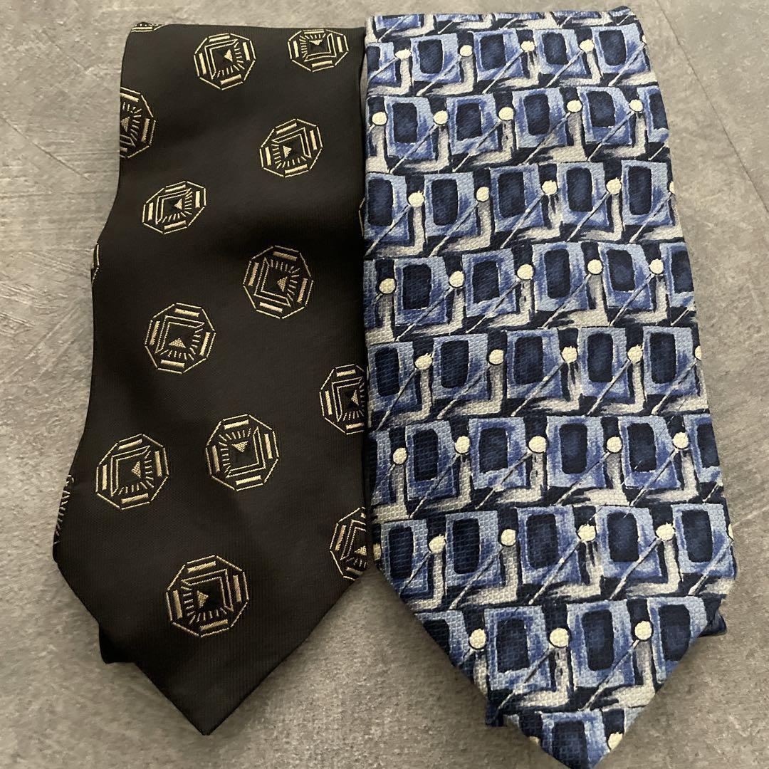 極上 イタリア製 Zegna深紺シングルスーツ × OLD CHANELネクタイ