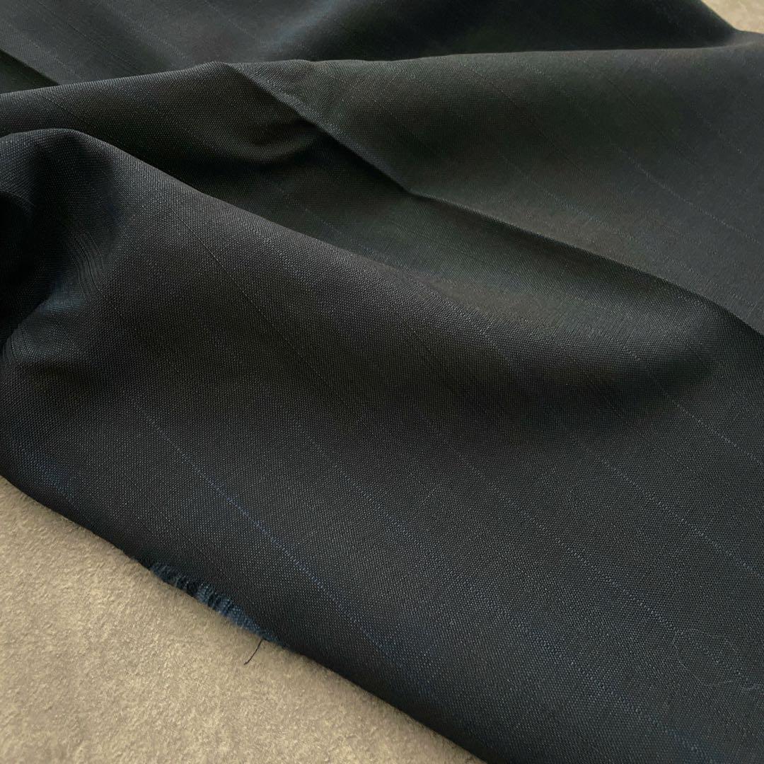 極上 イタリア製 Zegna深紺シングルスーツ × OLD CHANELネクタイ