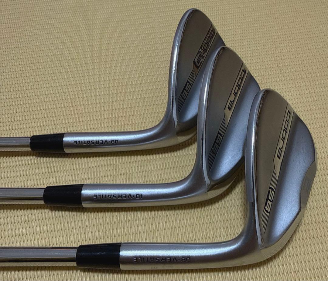 Cobra 2023スネークバイトクローム　ウェッジ3本セット