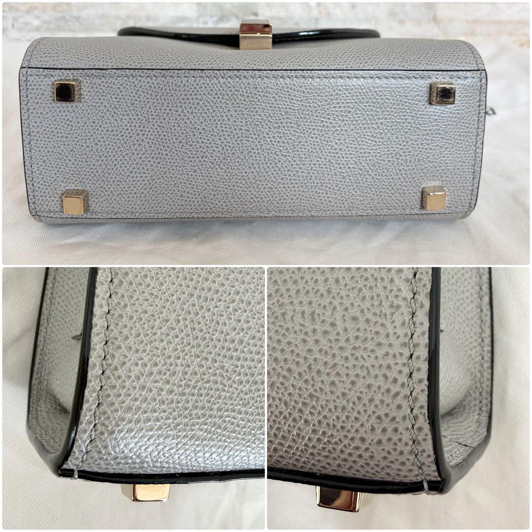 ⭐︎専用ページ⭐︎Valextra ヴァレクストラ マイクロ イジィデ グレー