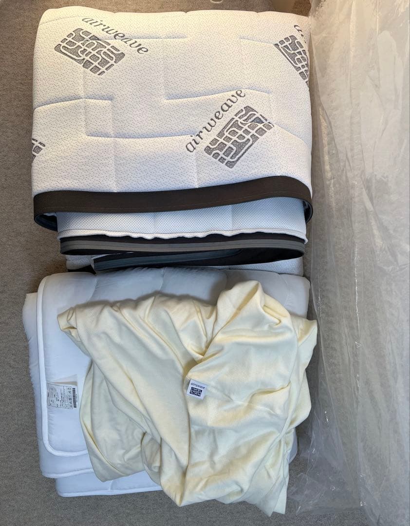 新品未使用　エアウィーヴ　S04シングル　air weave マットレス