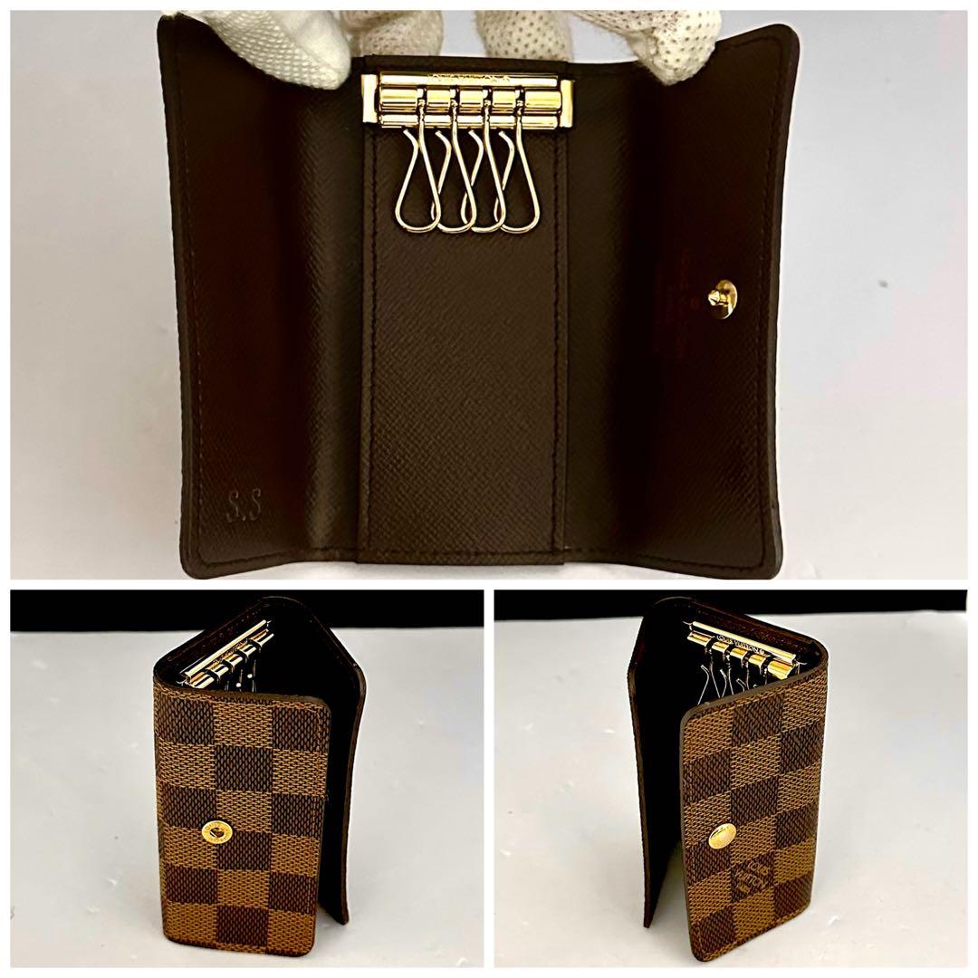 値下不可‼️【未使用に近い‼️売り切れ必須‼️】ヴィトン キーケース　4連　ダミエ
