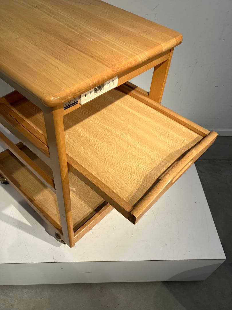 曙工芸、オールド、キッチンワゴン、レトロ、和モダン、キツツキ、アケボノ、