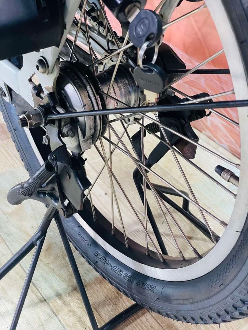 超人気！BIKKE ビッケ⭐️ブリヂストン子供乗せ電動自転車Y2457