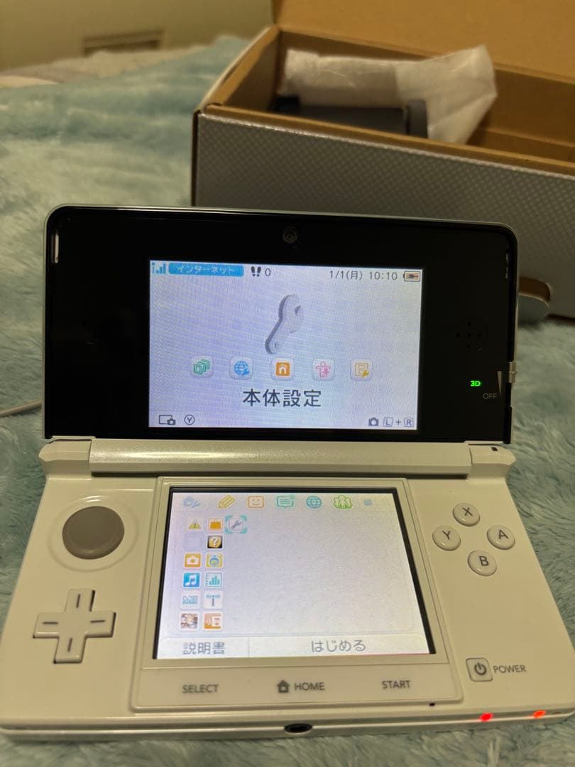 Nintendo 3DS ホワイト スーパーマリオ3Dランド