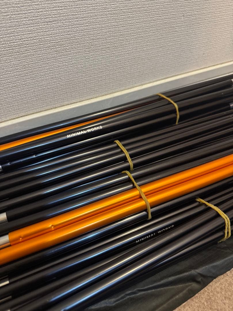 【美品】キャンプ用　MINIMAL WORKS シェルターg 2.0 チャコール