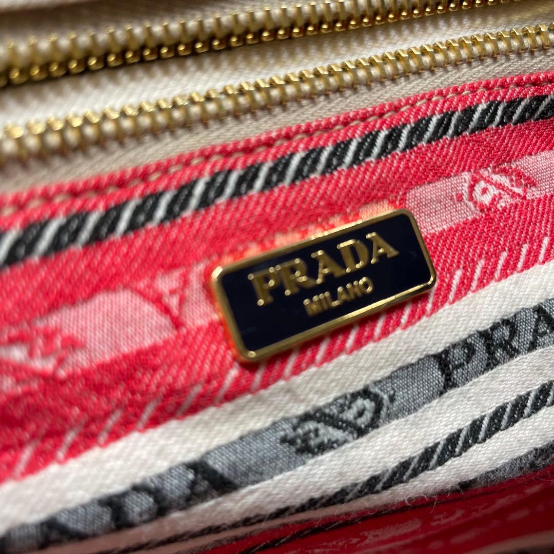 a*a様 PRADA カナパ　M デニム　レアカラー　トートバッグ