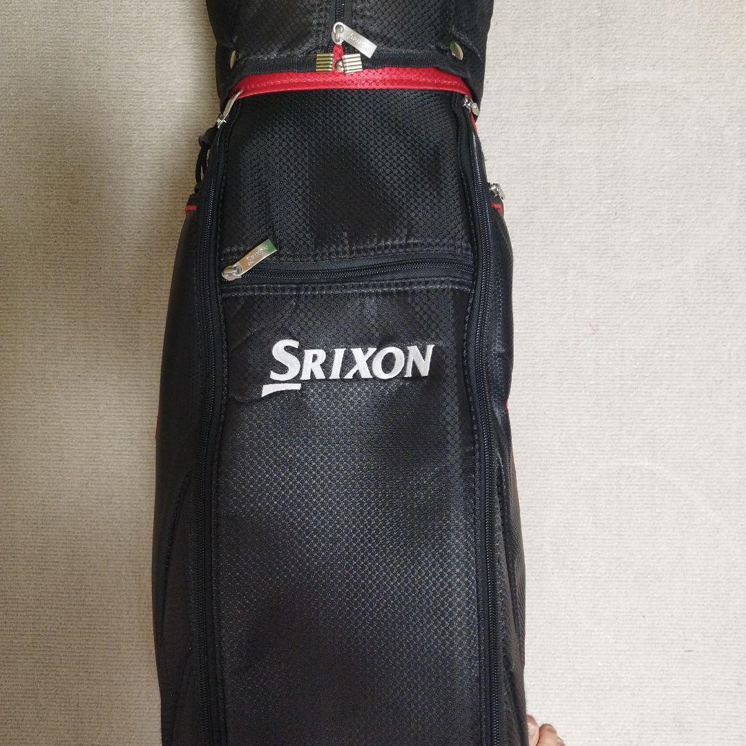 Srixon キャディバッグ 赤黒