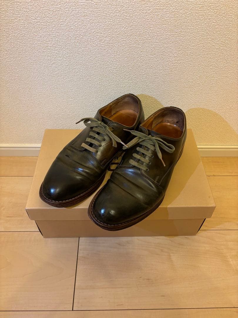 n*n様 MOTO コードバン プレーントゥオックスフォード　#2100　サイズ