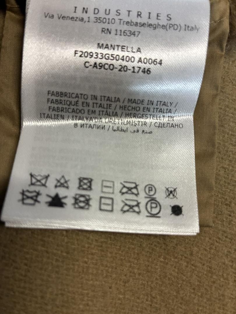 モンクレール ダウン フーディー　ウール ポンチョ 　ケープ　MONCLER