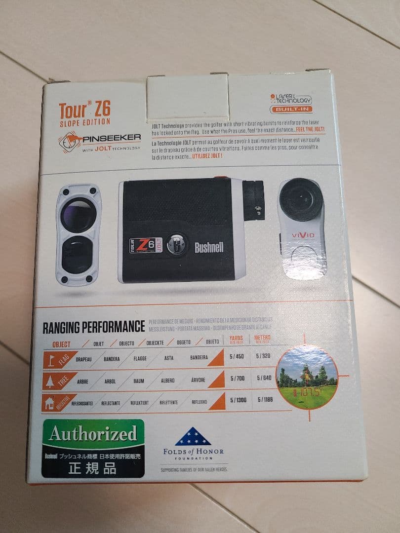 Bushnell Tour Z6 レーザー距離計