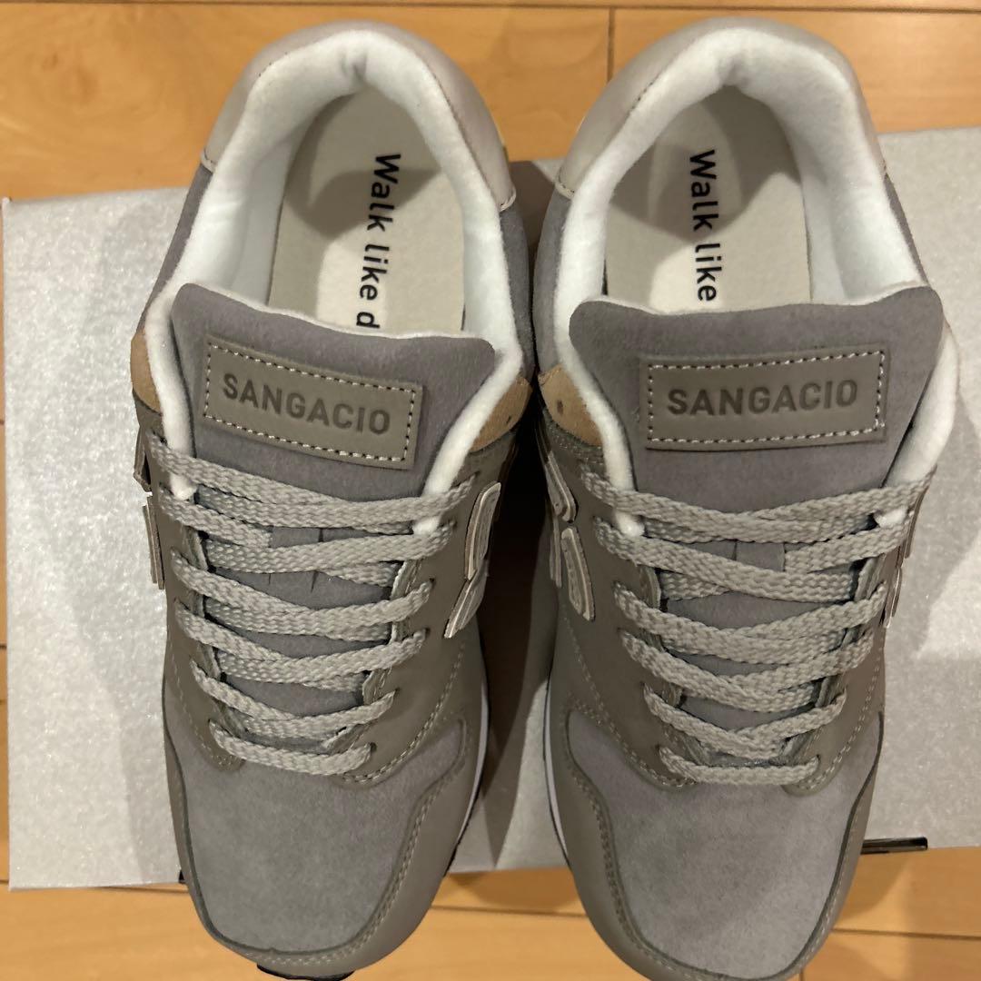 ✨ SANGACIO にゅ～ず《GRAY》10周年限定モデル　新品23.5✨