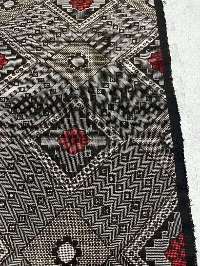 【超希少】本場大島紬 龍郷柄 反物 伝統工芸品 泥染 逸品 地球印 紬 着尺