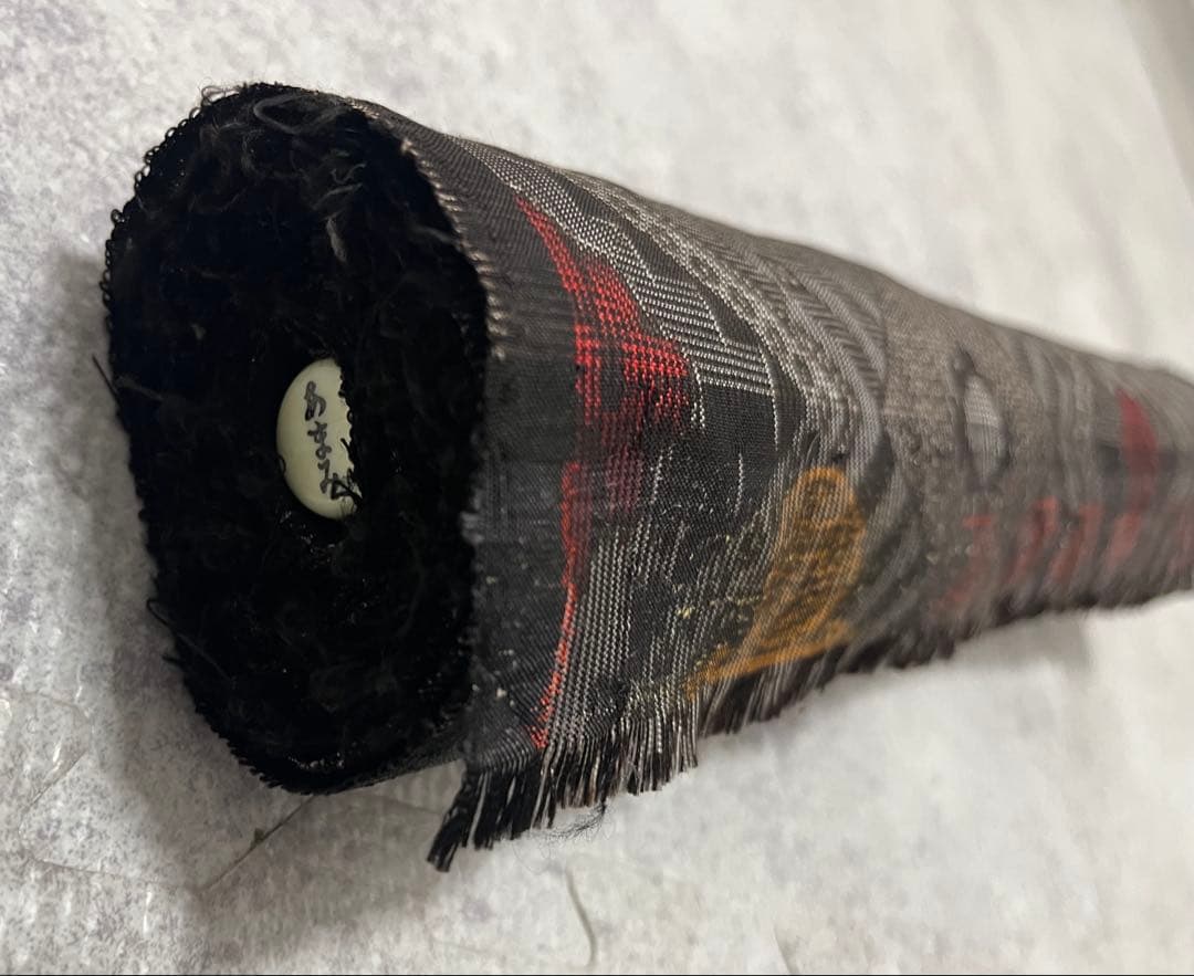 【超希少】本場大島紬 龍郷柄 反物 伝統工芸品 泥染 逸品 地球印 紬 着尺