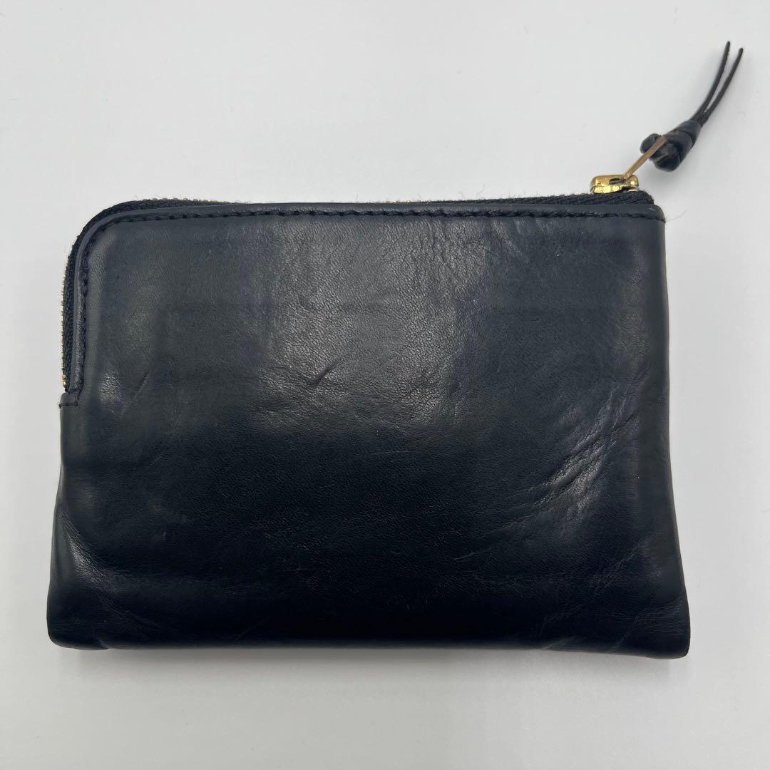 y*y様 希少 美品 ポーター ソーク 二つ折り財布 コンパクトウォレット 黒
