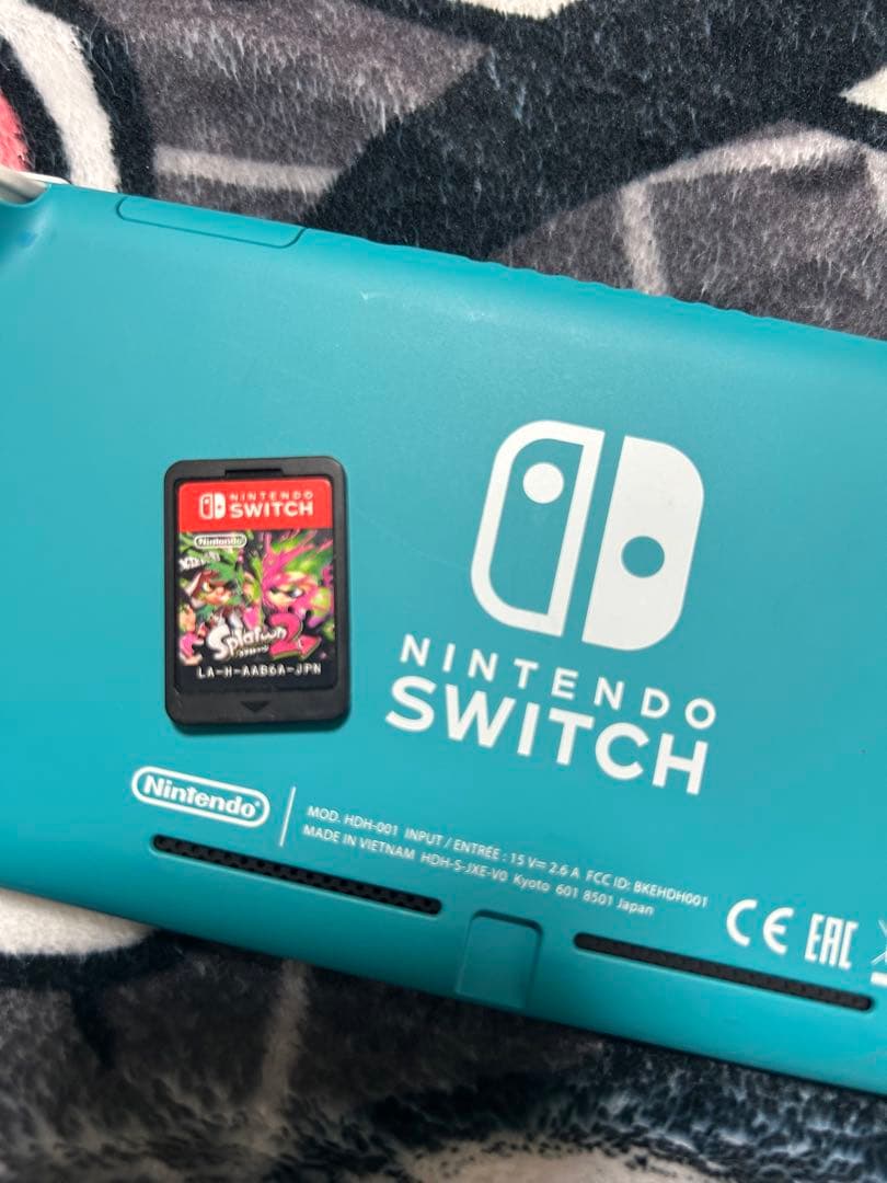【スプラ2ソフト付き】Nintendo Switch Lite ターコイズ 本体