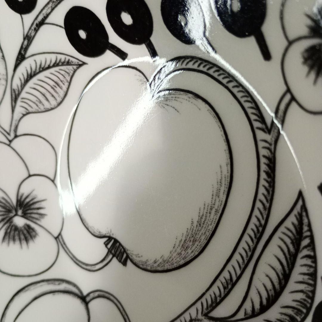 アラビア ブラックパラティッシ 旧ロゴ 17cmボウル2個＆16.5cm皿2枚